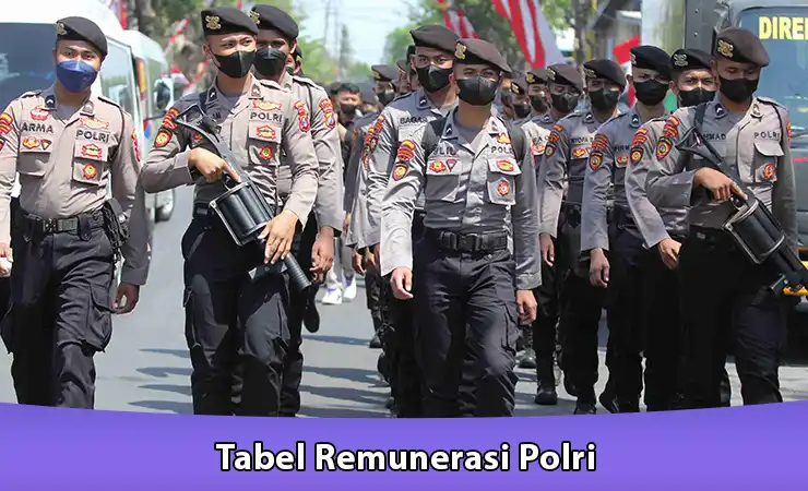 Tabel Remunerasi Polri