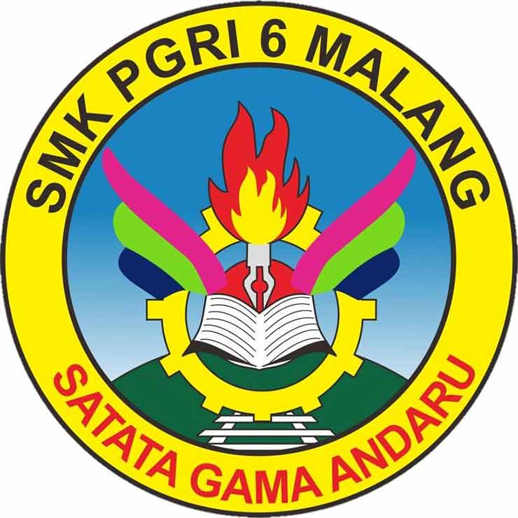 logo smk pgri 6 malang hd