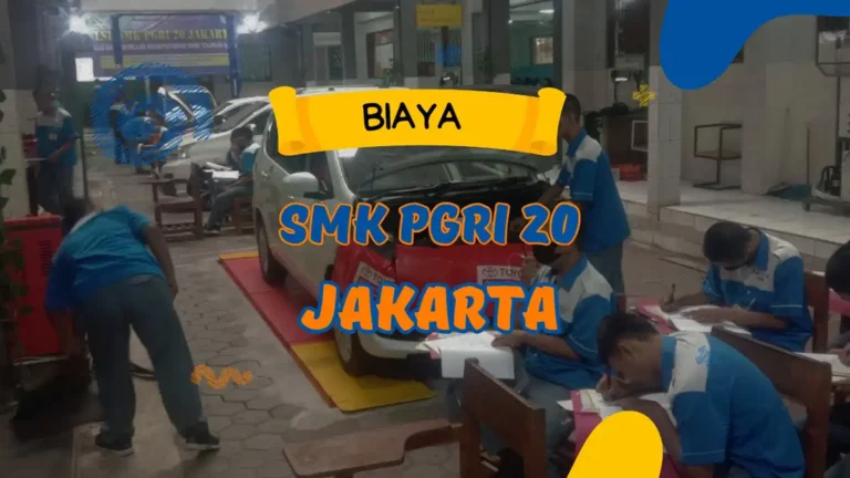 Biaya Masuk SMK PGRI 20 Jakarta