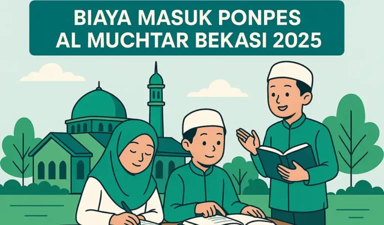 Biaya Masuk Ponpes Al Muchtar Bekasi