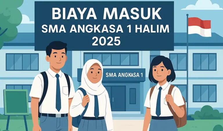 Biaya Masuk SMA Angkasa 1 Halim​