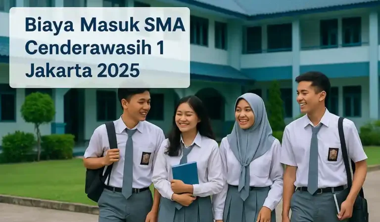 Biaya Masuk SMA Cenderawasih 1 Jakarta
