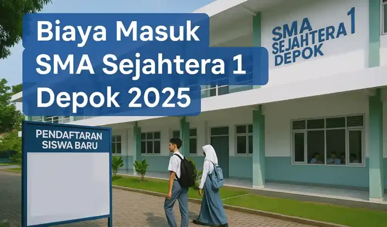 Biaya Masuk SMA Sejahtera 1 Depok
