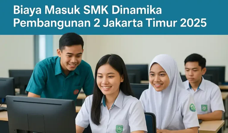 Biaya Masuk SMK Dinamika Pembangunan 2